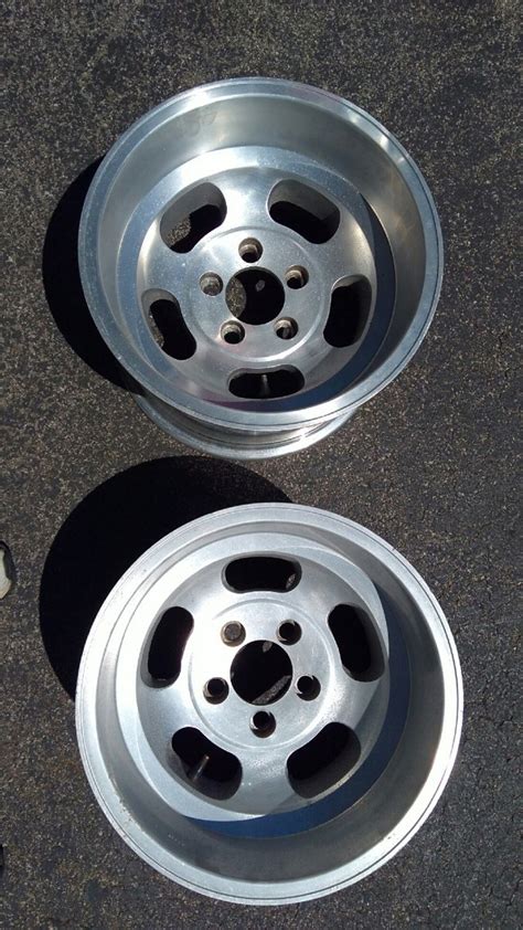 slotted aluminum wheels